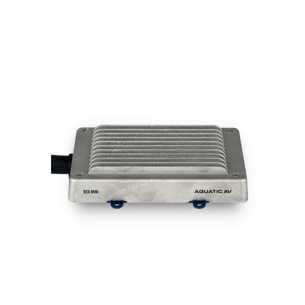 Aquatic AV Bluecube6 Mini Waterproof Bluetooth Hide-Away Stereo with 288W Amp, RCA input, RCA output (BC631)