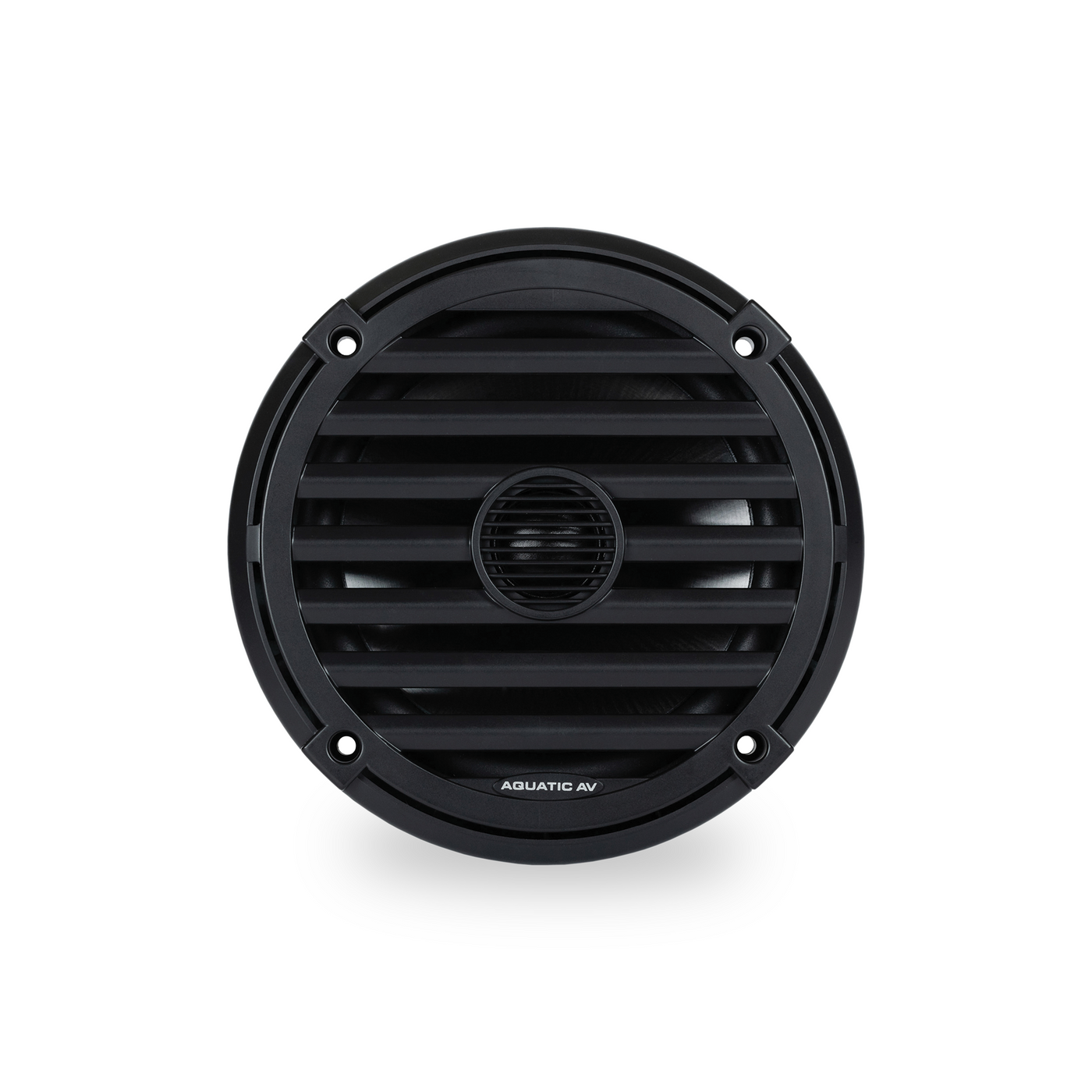 Aquatic AV EL424 ELITE 6.5" Waterproof RGB LED Marine Speakers with Classic Grills, 240W Total Power, 4 Ohm, Black, Pair
