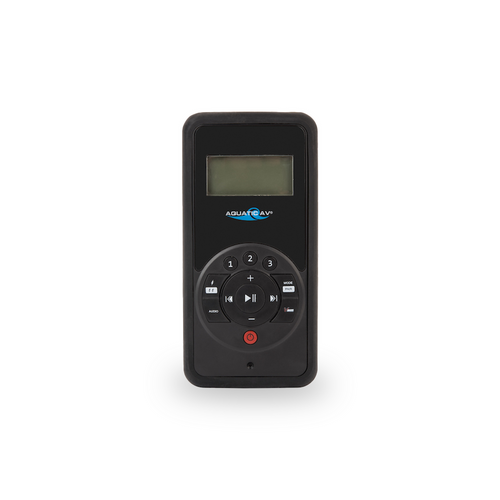 Aquatic AV RF6 Handheld IP66 Waterproof Wireless RF Remote Control Kit, Floats, with RF Receiver & Charging Cable (RF610)