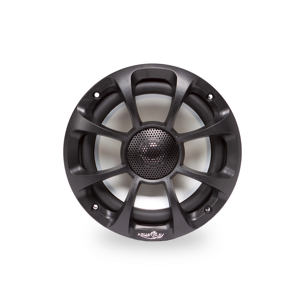 Aquatic AV PX312 6.5" Pro Sport Marine Coaxial Speakers - Pair, Waterproof, Black (PX312)