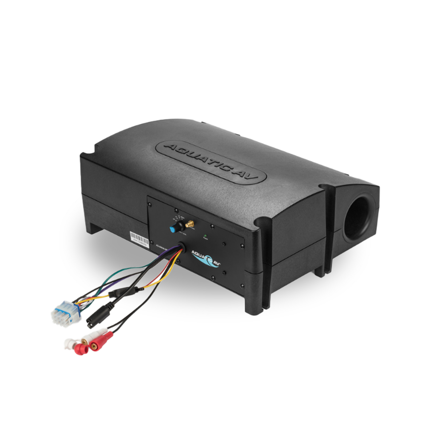 Aquatic AV CK501 PRO Sport Platinum Kit : SWA6 Amplified Bluetooth Stereo Subwoofer with 2 pairs of 6.5" PRO Sport Black Coaxial Speakers