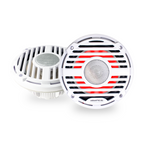 Aquatic AV CK503 PRO Classic Platinum Kit : SWA6 Amplified Bluetooth Stereo Subwoofer with 2 pairs of 6.5" PRO Classic White Coaxial Speakers