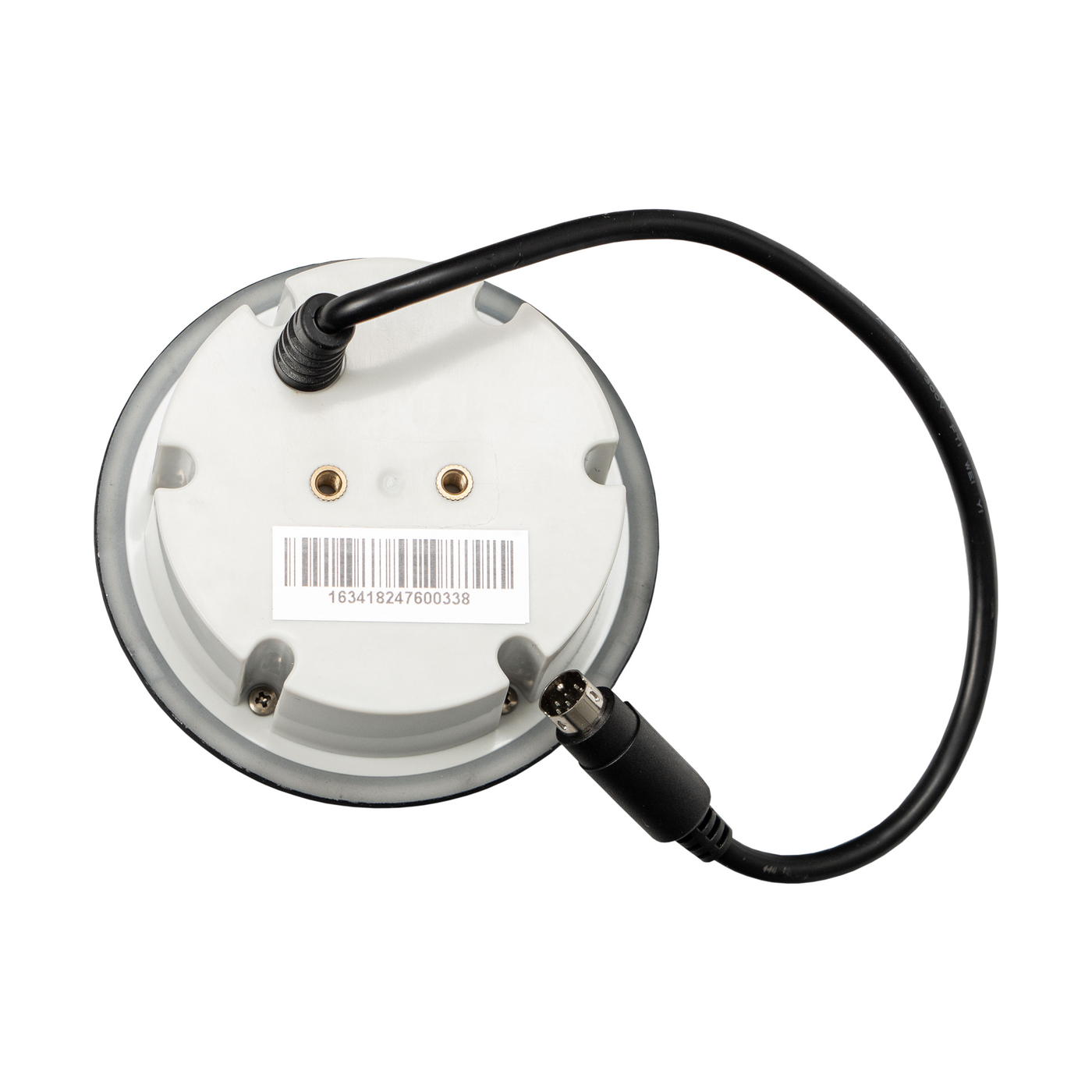 Aquatic AV WR6 Wired 2-Way Remote Control for 6-Series Marine Stereos, Backlit LCD, IP65 Waterproof, Black, 92mm Diameter (WR600)