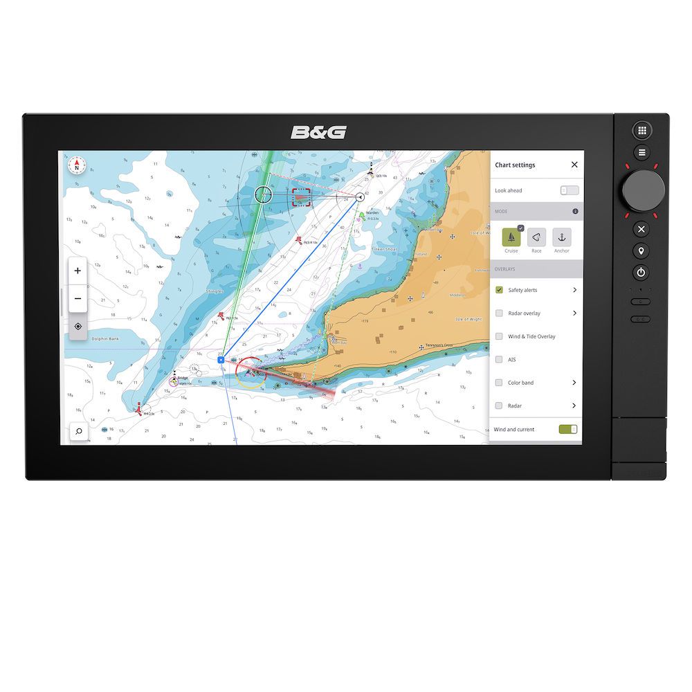 B&G Zeus SR-16 16" Multifunction Display with C-MAP DISCOVER X Chart (000-16027-001)