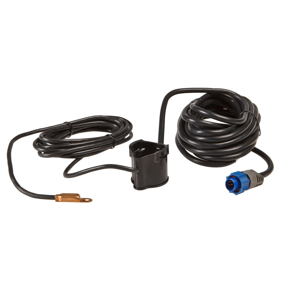 Lowrance PDRT-WBL 83/200kHz Pod-Style Trolling Motor-Mount/In-Hull with Remote Temperature Sensor and Blue Connector (000-0106-89)
