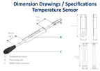 Lowrance EP-80R Transom-Mount NMEA2000 Temperature Sensor (000-11520-001)