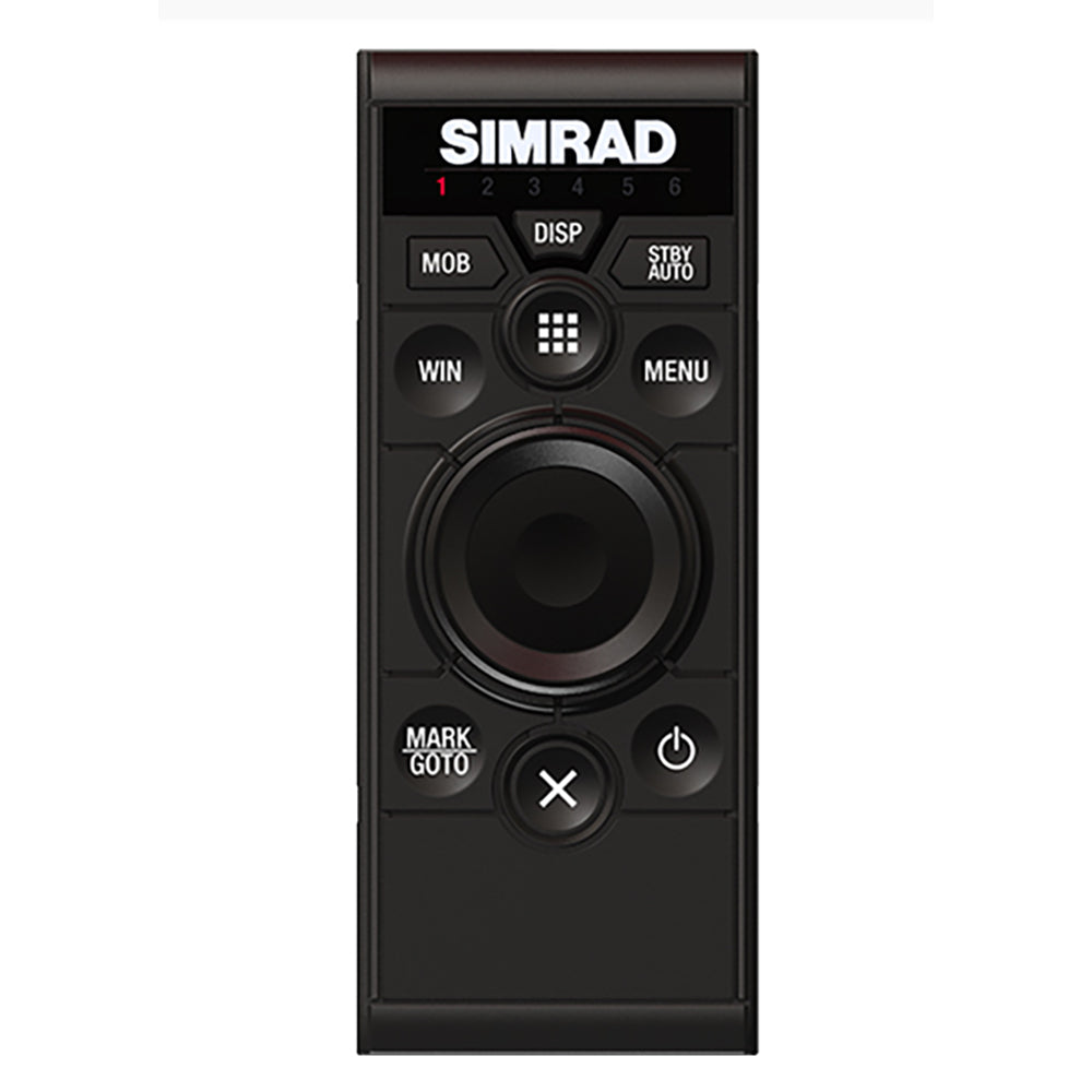 Simrad OP50 Portrait-Mount Wired Remote Control with Protective Suncover & T-Connector (000-12364-001)