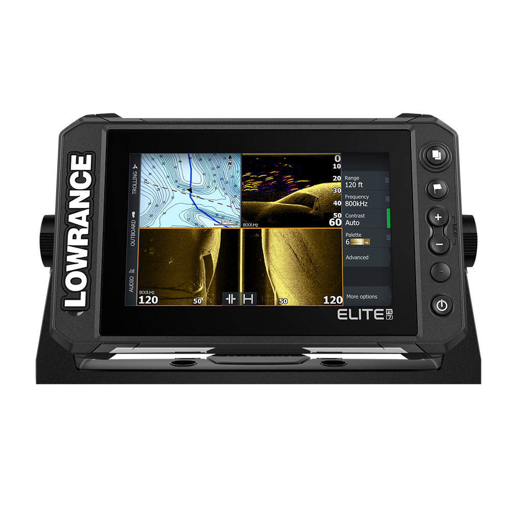 Lowrance Elite FS 7 Chartplotter/Fishfinder with HDI Transom-Mount Transducer (000-15696-001)