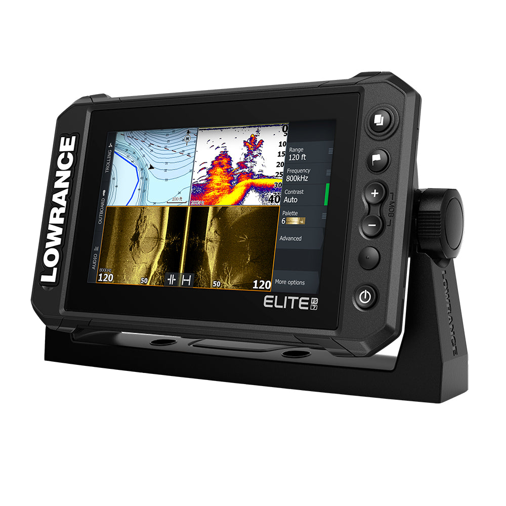 Lowrance Elite FS 7 Chartplotter/Fishfinder with HDI Transom-Mount Transducer (000-15696-001)