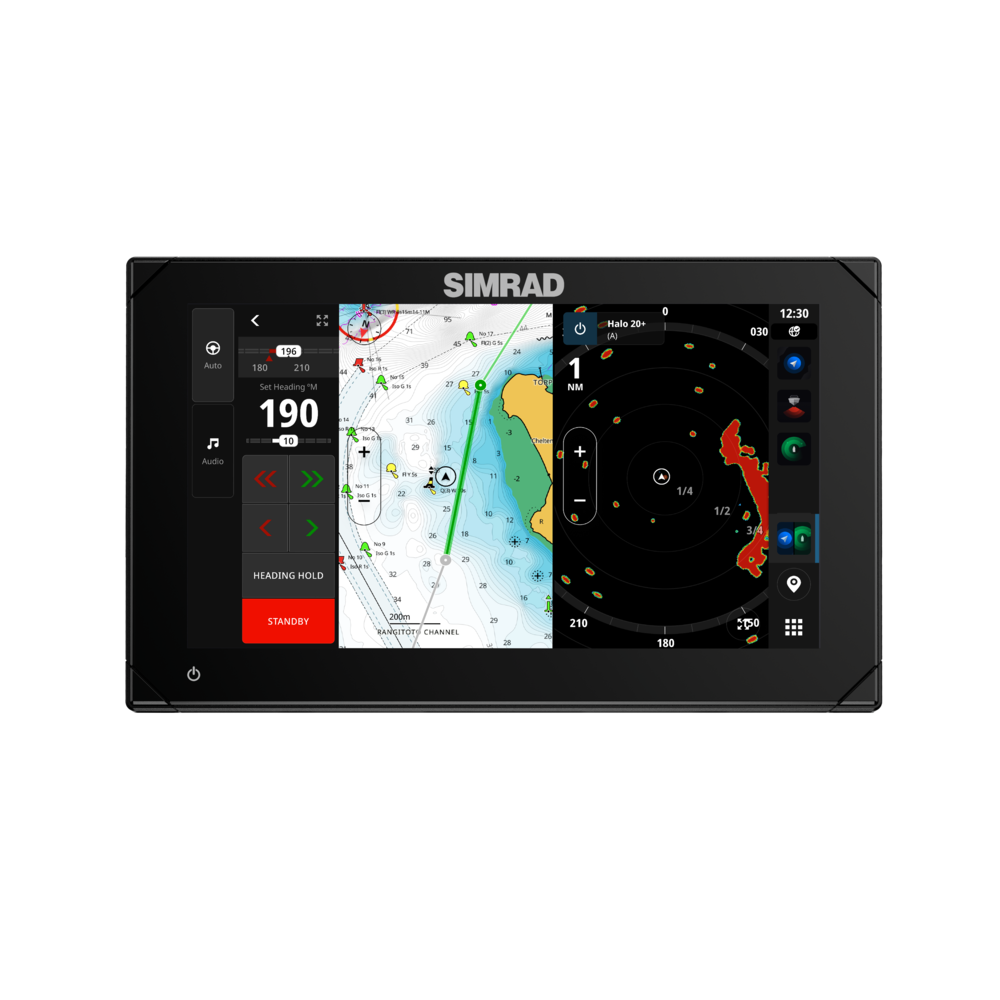 Simrad NSX 3009 9" Combo Chartplotter and Fishfinder with HDI Transducer (000-15372-001)