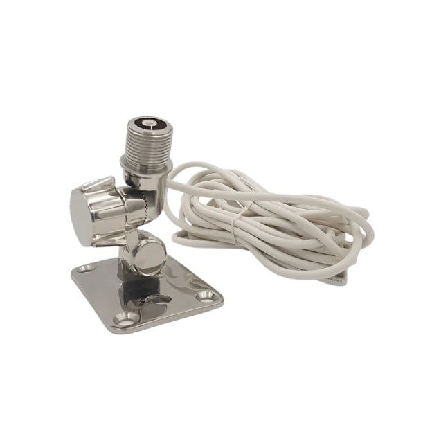 Simrad AA000224 1815 Stainless Steel Quick-Fit VHF Antenna Mount with 16' Cable (AA000224)