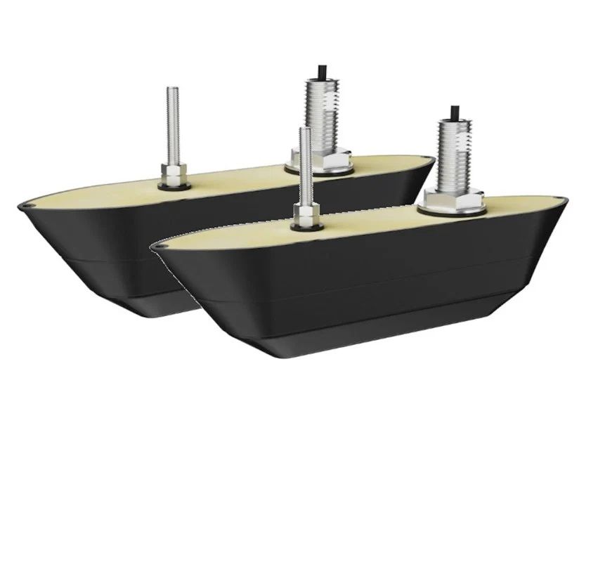 Lowrance Active Imaging HD Dual Thru-Hull Transducers with Med/High CHIRP Sonar and DownScan HD with Fish Reveal (000-16240-001)