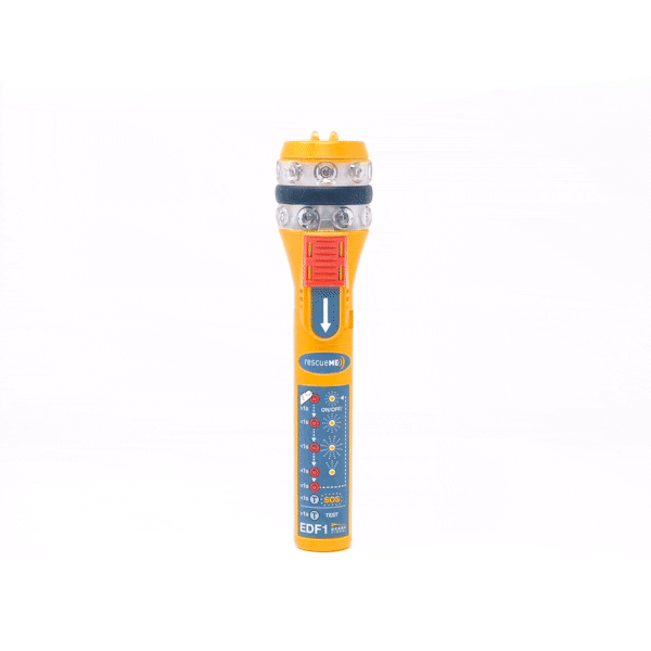 Ocean Signal RescueME EDF1 Compact Electronic Distress Flare with 7 Mile Range (750S-01710)