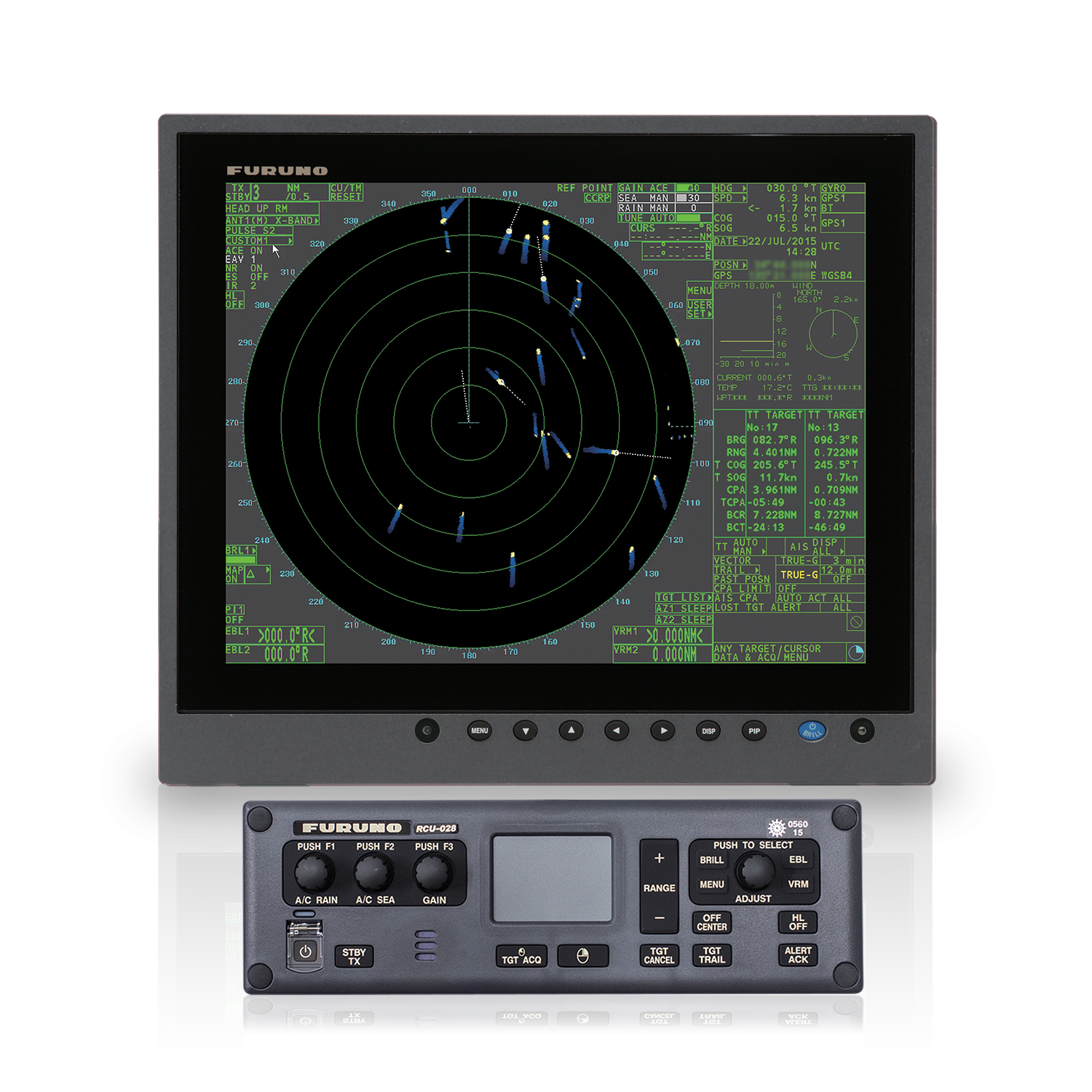 Furuno FAR1513 12kW 96nm Black Box Radar Transmitter without Display, Cable, or Antenna