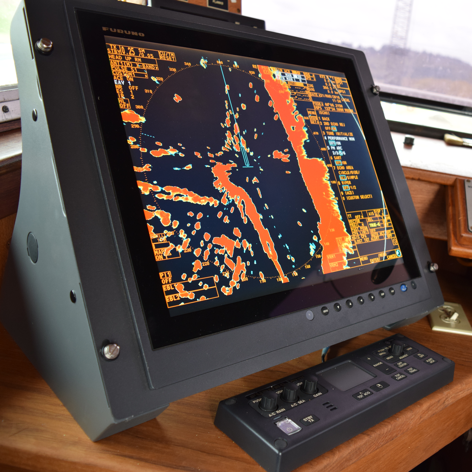 Furuno FAR1513 12kW 96nm Black Box Radar Transmitter without Display, Cable, or Antenna