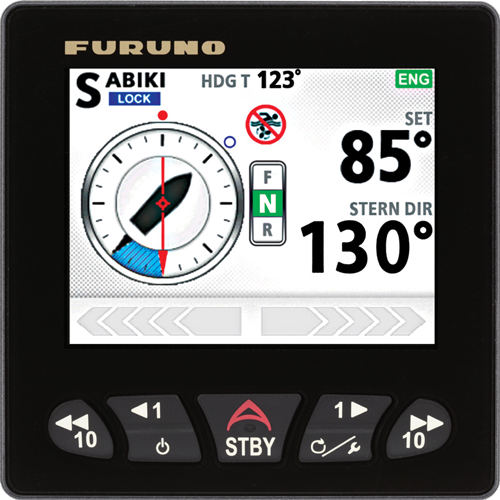 Furuno NavPilot 300 Adaptive Autopilot Package with 4.1" Color LCD and Gesture Controller for Yanmar (NAVPILOT 300-YAN)