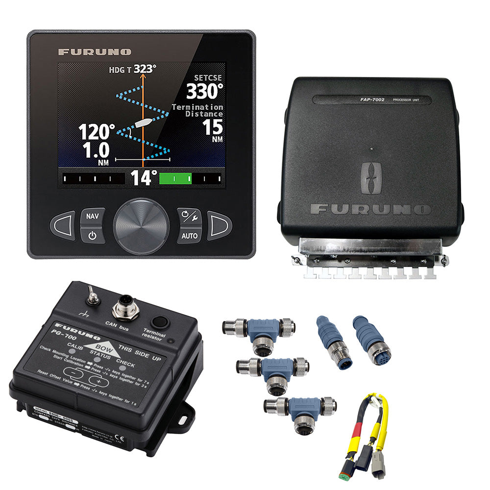 Furuno NavPilot 711C Self-Learning Adaptive Autopilot Package with 4.1" Color LCD for Yamaha Helm Master (NAVPILOT 711C/OB-HM)