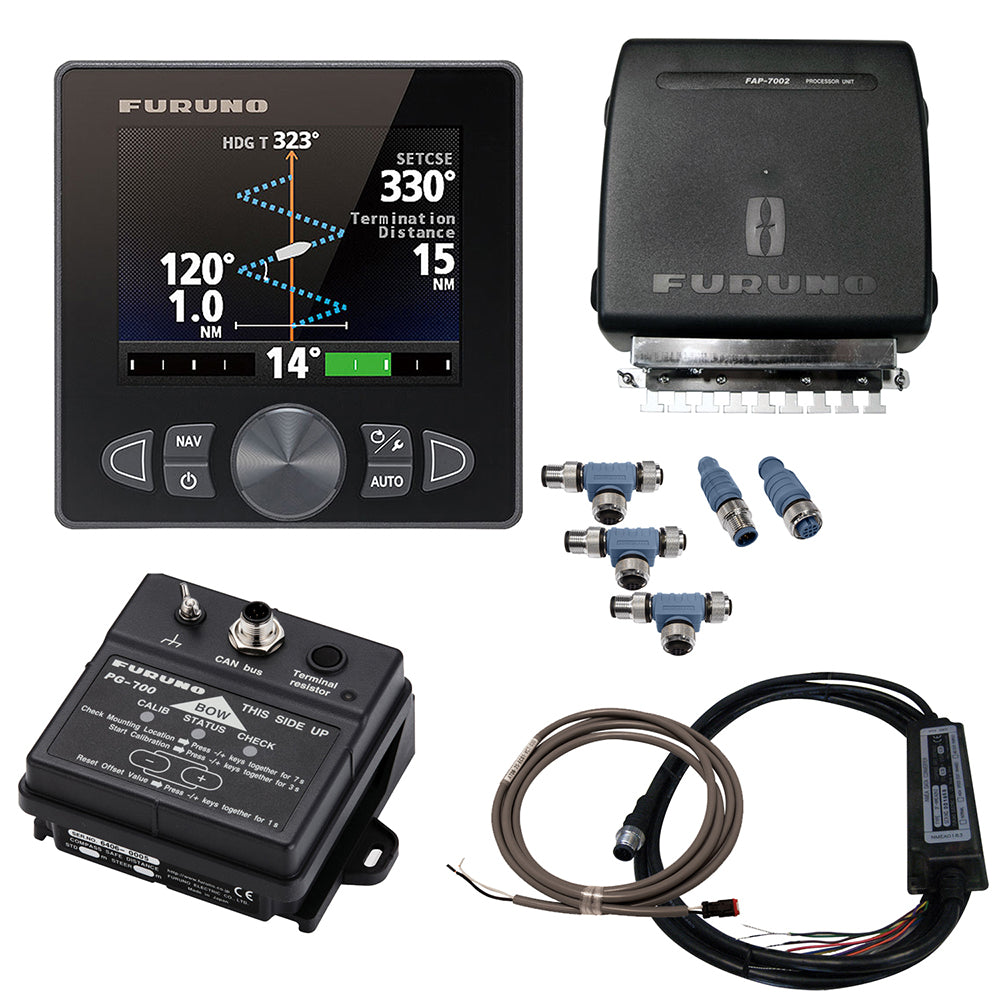Furuno NavPilot 711C Self-Learning Adaptive Autopilot Package with 4.1" Color LCD for Yanmar (NAVPILOT 711C/OB-YAN)