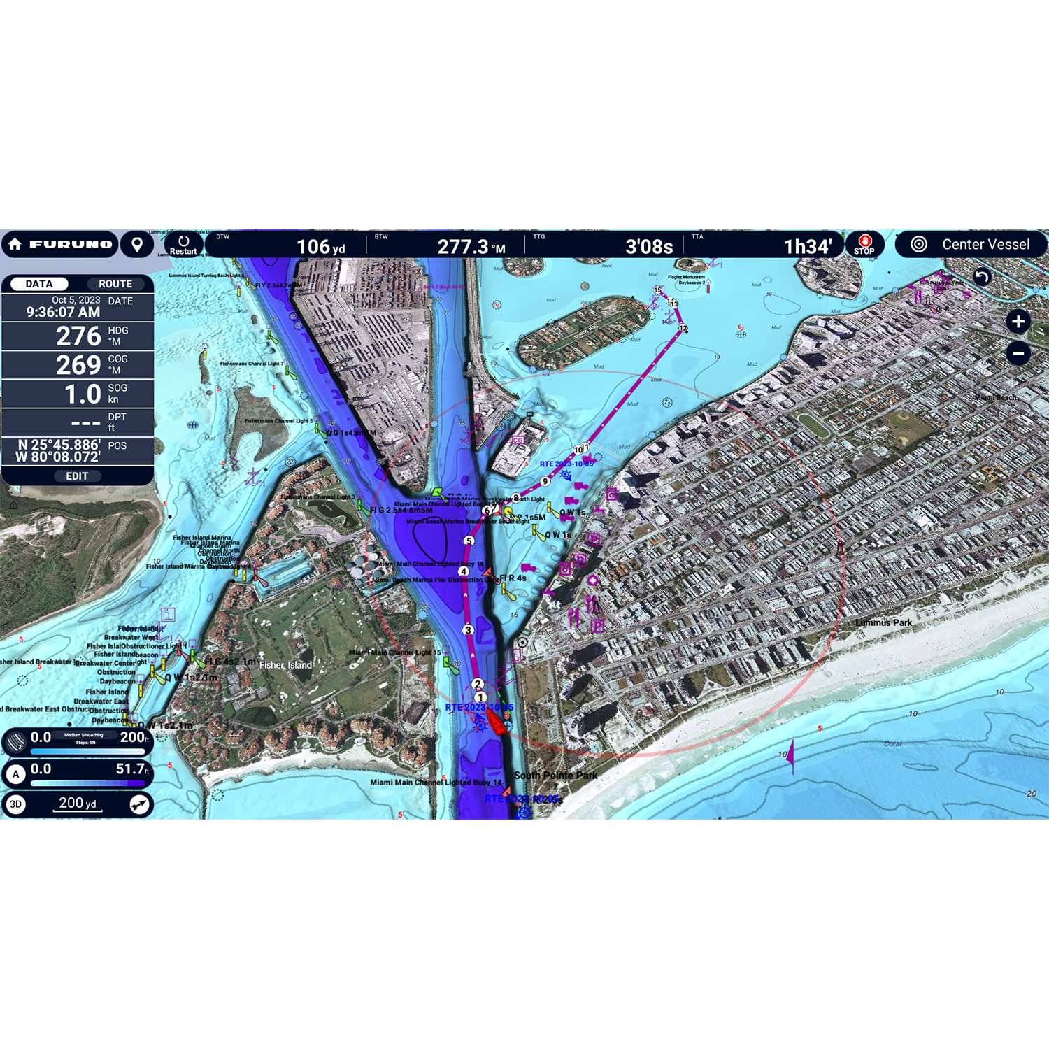 Furuno TZT22X 22" NavNet TZtouchXL Multifunction Mulit-Touch Display