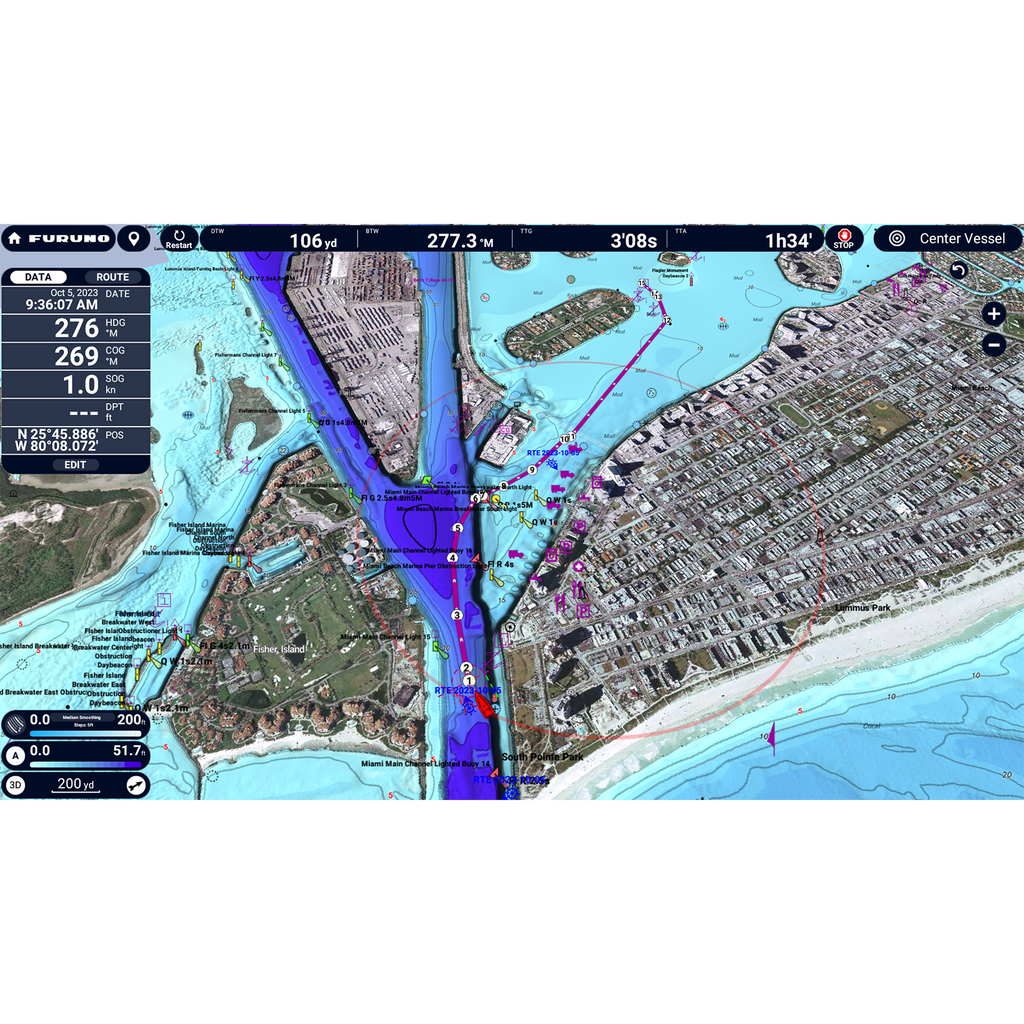 Furuno TZT24X 24" NavNet TZtouchXL Multifunction Mulit-Touch Display