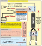 FELL Marine MOB+ Multi-Engine Harness Kit - Diode Style Wire Harness for Multiple Outboard Installations (72.380.401)