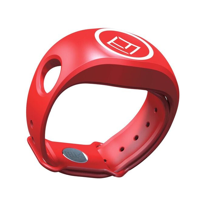 FELL Marine MOB+ xBAND Red Wristband - Marine-Grade Silicone Holder for xFOB Wireless Man Overboard Safety Device (72.380.301)