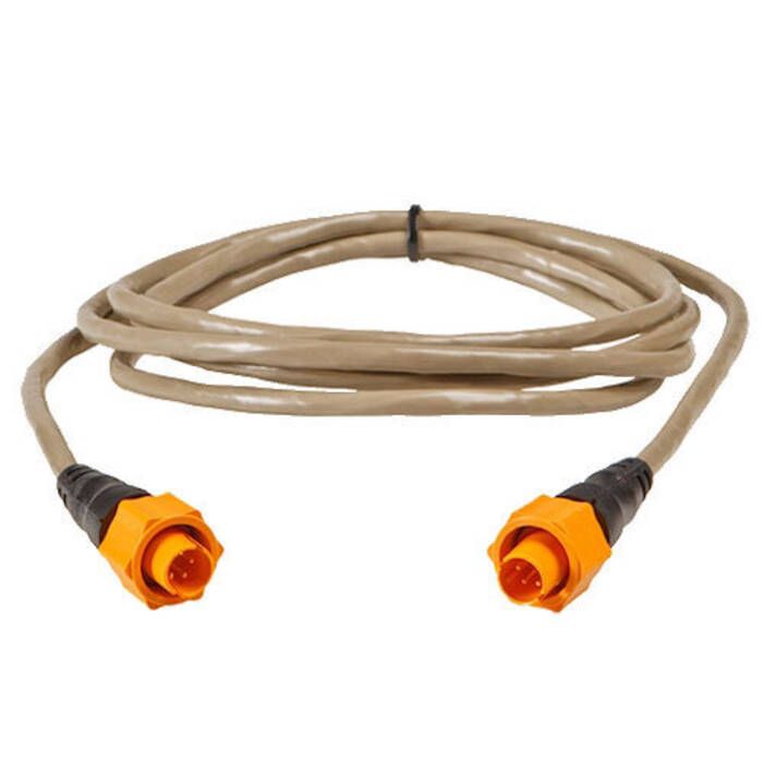 Lowrance ETHEXT-15YL 15' Ethernet Cable with 5-Pin Yellow Connectors (000-0127-29)