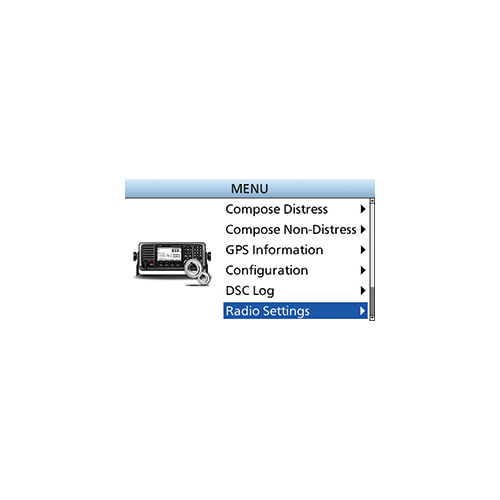 Icom IC-M803 Recreational SSB Radio GPS/GLONASS/SBAS Receiver with DSC, 4.3" Color TFT Display, and Microphone (M803)