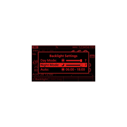 Icom IC-M803 Recreational SSB Radio GPS/GLONASS/SBAS Receiver with DSC, 4.3" Color TFT Display, and Microphone (M803)