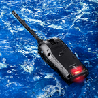Icom M37 Floating 6W Handheld VHF Marine Radio with Float'n Flash (M37 31 USA)