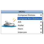 Icom IC-M605 25W Fixed Mount VHF & AIS Marine Transceiver with GNSS GPS/GLONASS/SBAS and 4.3" Color Display (M605 41 USA)