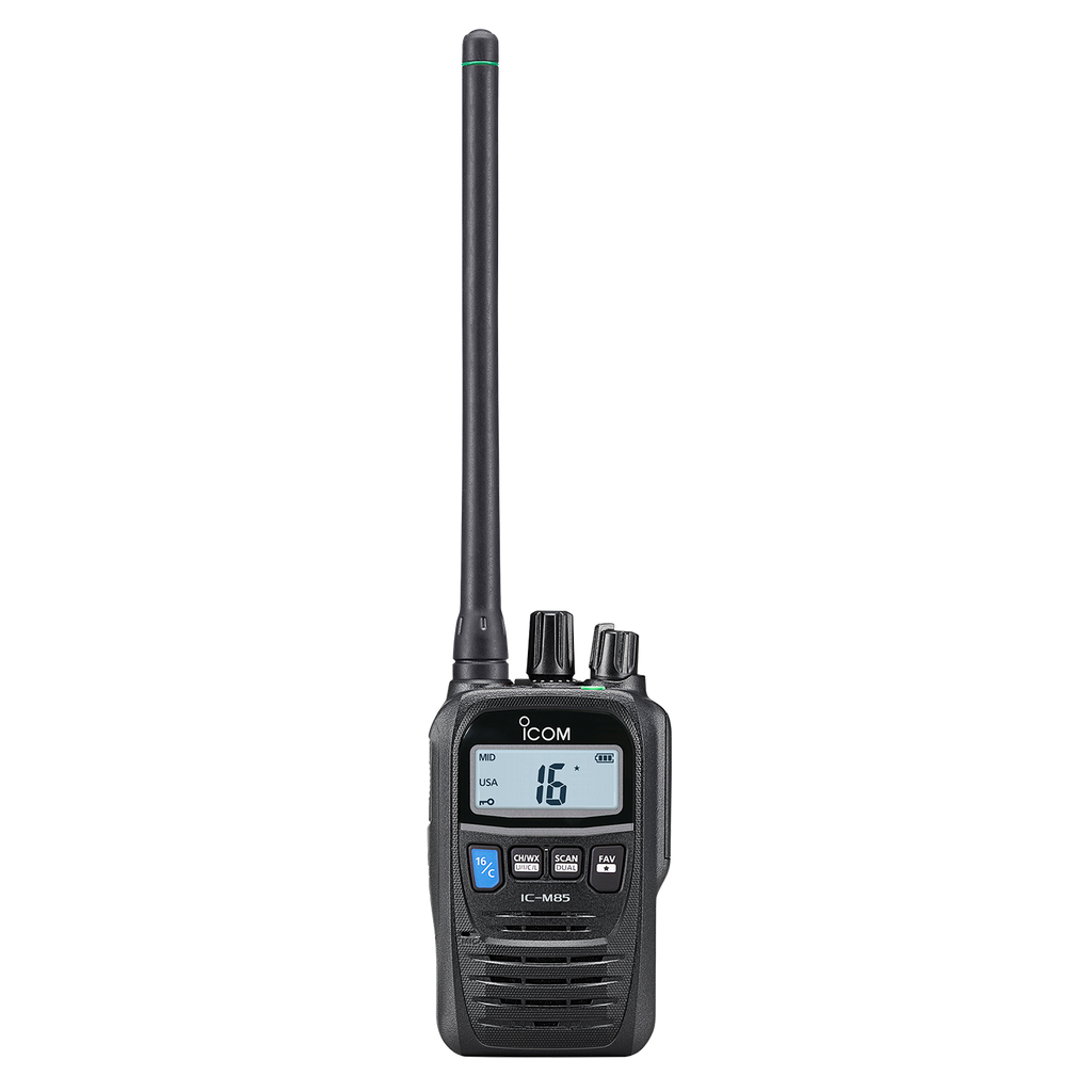 Icom IC-M85UL 5W UL-Certified Intrinsically Safe Compact Handheld VHF Marine Transceiver (M85UL 31 USA)