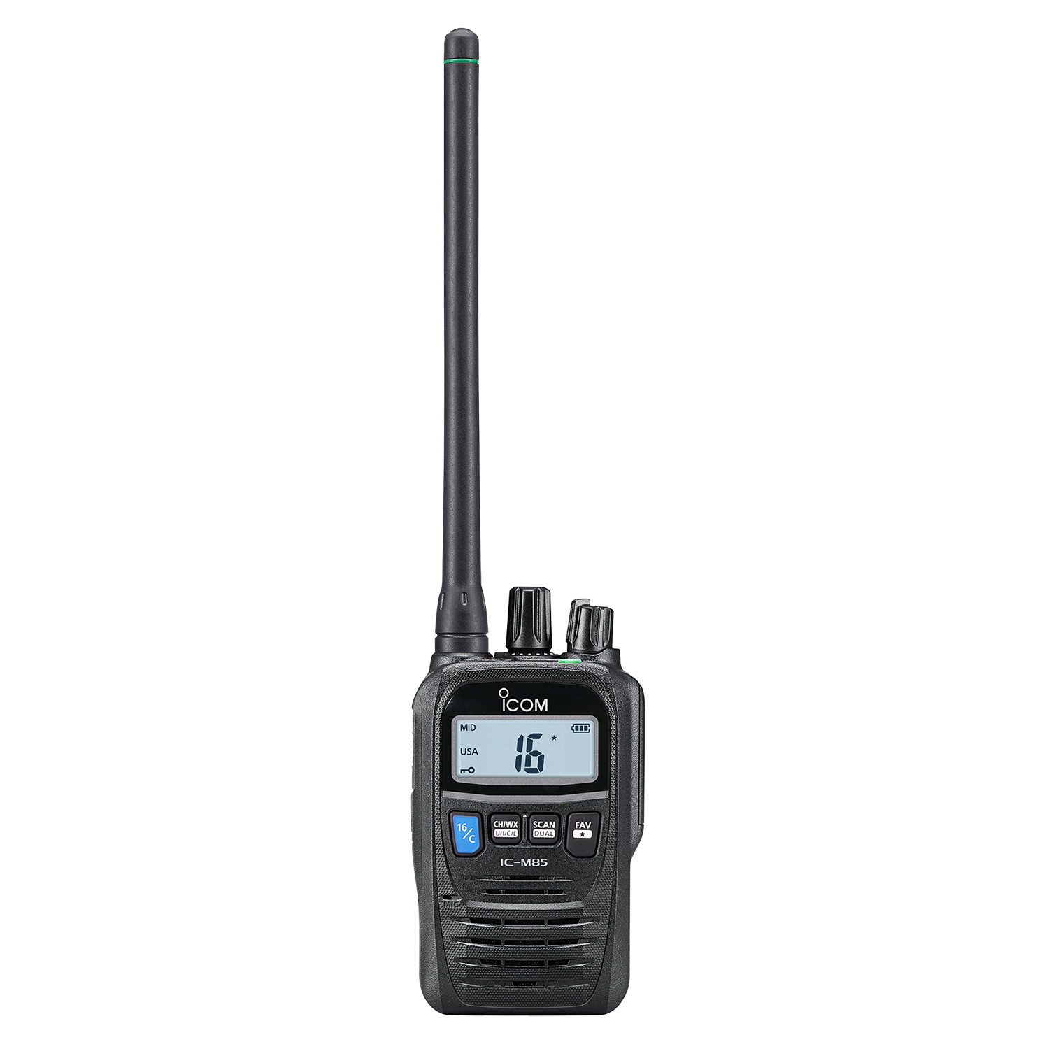 Icom IC-M85UL 5W UL-Certified Intrinsically Safe Compact Handheld VHF Marine Transceiver (M85UL 31 USA)
