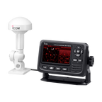 Icom MA-510TR Class B AIS Transponder with 4.3" Wide View Color TFT LCD Display and GPS Antenna (MA510TR 13)