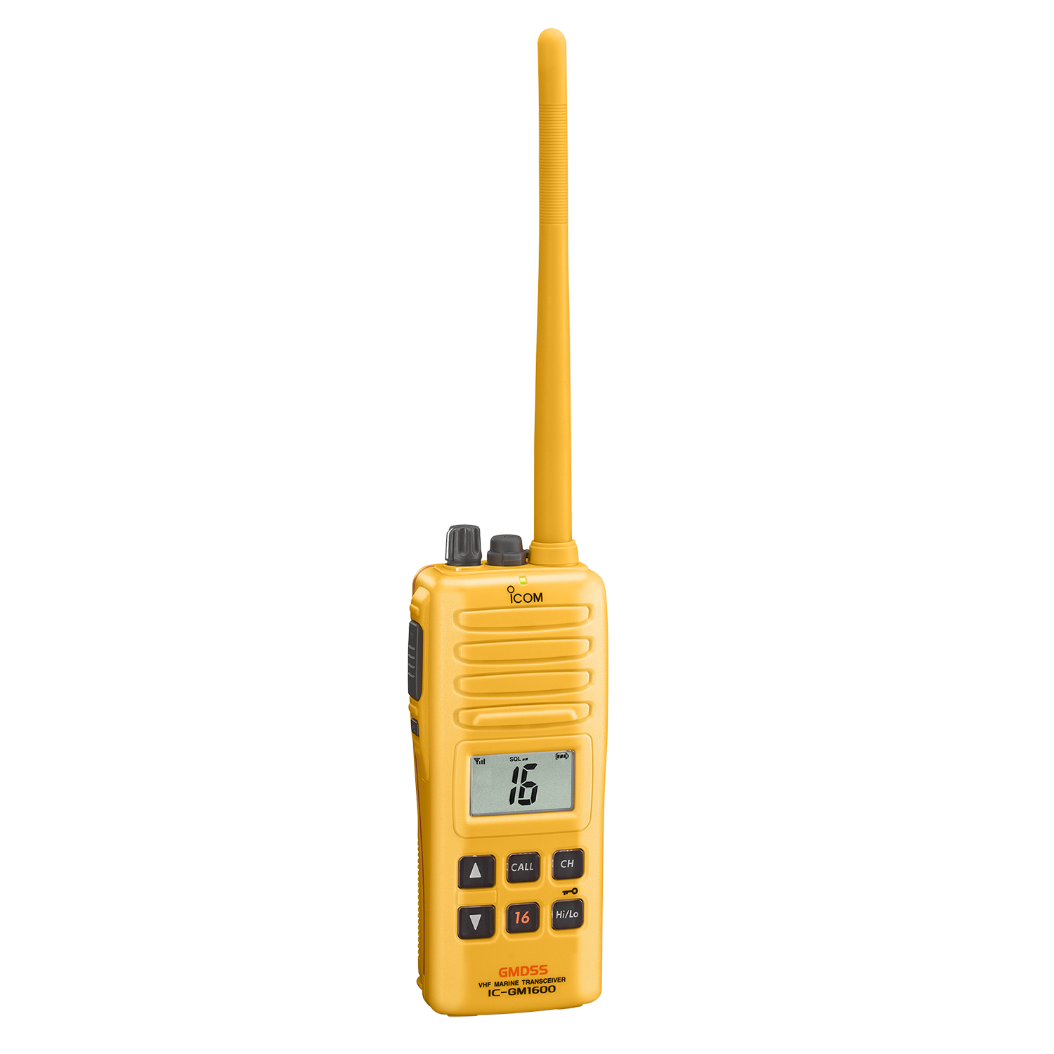 Icom IC-GM1600 GMDSS-Compliant VHF Handheld with BP-234 Battery & Charger (GM1600DU 71 USA)