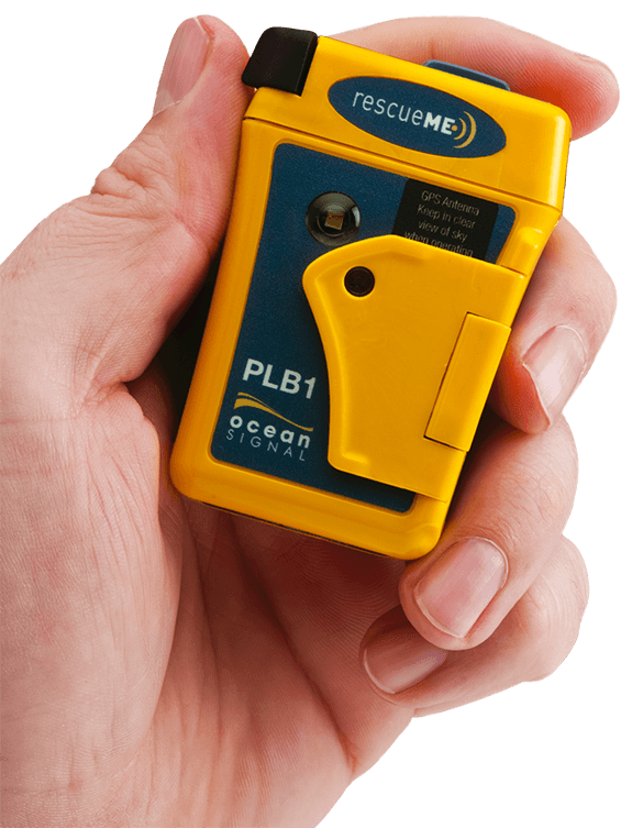 Ocean Signal RescueME PLB1 Personal Locator Beacon with7-Year Battery Storage Life (730S-01261)