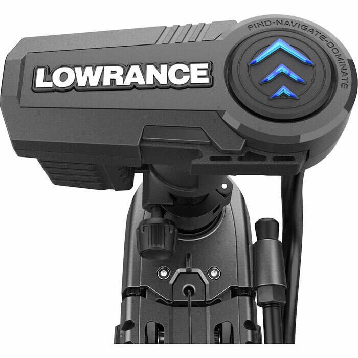 Lowrance Ghost Freshwater 60" Shaft Trolling Motor with HDI CHIRP Nosecone Transducer and TMR-1 Wireless IR Remote (000-15480-001)