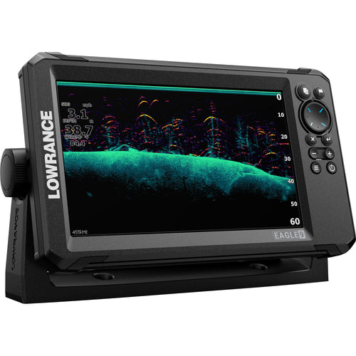 Lowrance Eagle 9 with TripleShot Transom-Mount Transducer and Inland Charts (000-16126-001)