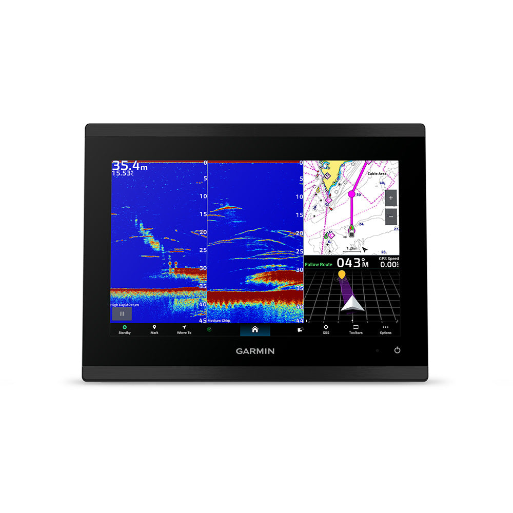 Garmin GPSMAP 9010xsv Premium Chartplotter/Sonar Combo with Worldwide Basemap (010-03175-02)