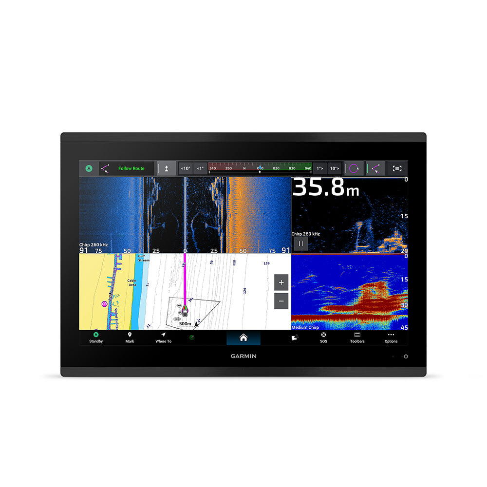 Garmin GPSMAP 9017xsv Premium Chartplotter/Sonar Combo with Worldwide Basemap (010-03177-02)