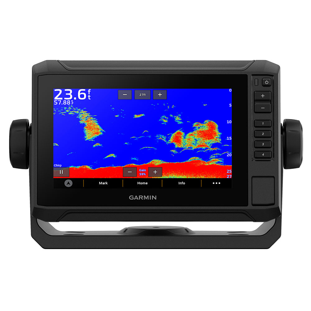 Garmin ECHOMAP UHD2 74sv Chartplotter/Fishfinder Combo with US Coastal Maps with o Transducer (010-02685-00)