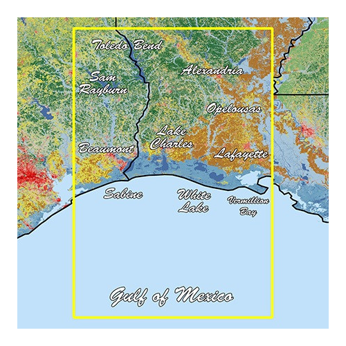 Garmin Louisiana West Standard Mapping Professional (010-C1173-00)