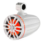 DS18 X Series HYDRO 8" Wakeboard Pod Tower Speaker with RGB LED Light - 375W - White (NXL-X8TP/WH)