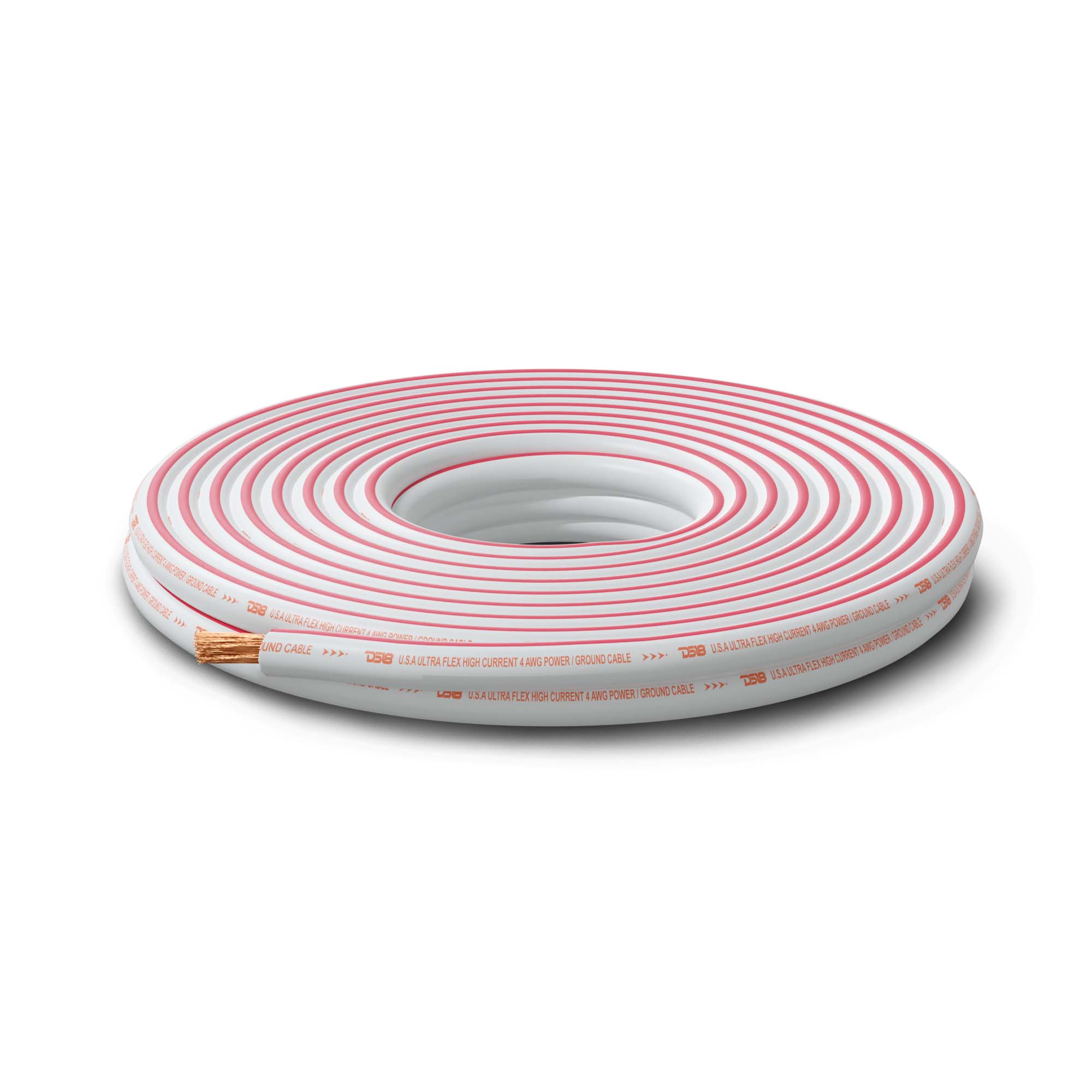 DS18 4-GA Marine Grade Tinned 100% Copper OFC Power Wire -50 Feet (MOFC4GA50P)