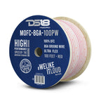 DS18 8-GA Marine Grade Tinned 100% Copper OFC Power Wire -100 Feet (MOFC8GA100P)