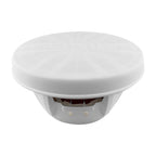 DS18 White Silicone Marine Speaker Covers for 8" Towers, Speakers and Subwoofers - Pair (CS-8/WH)