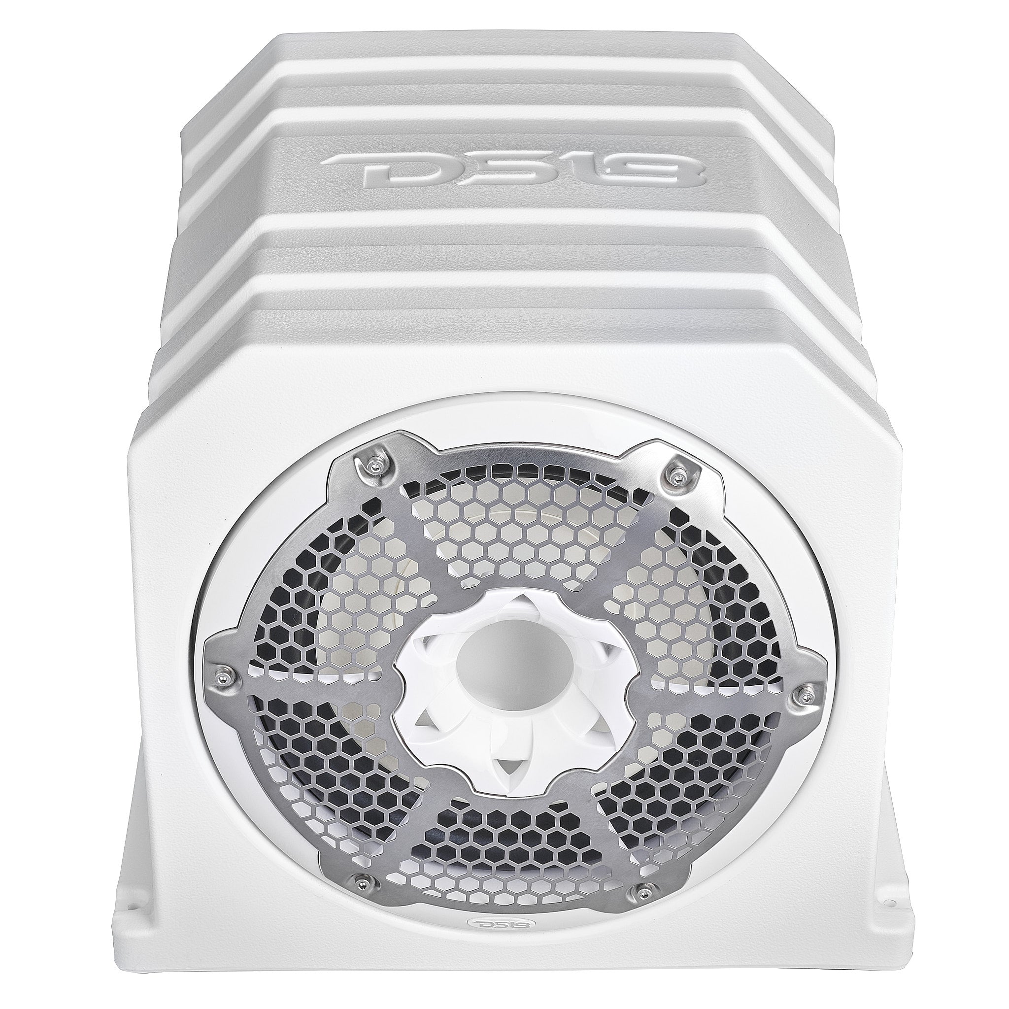 DS18 HYDRO 10" Marine Sub Box with RGB Lighting - White (NXL-10SUBLD/W)