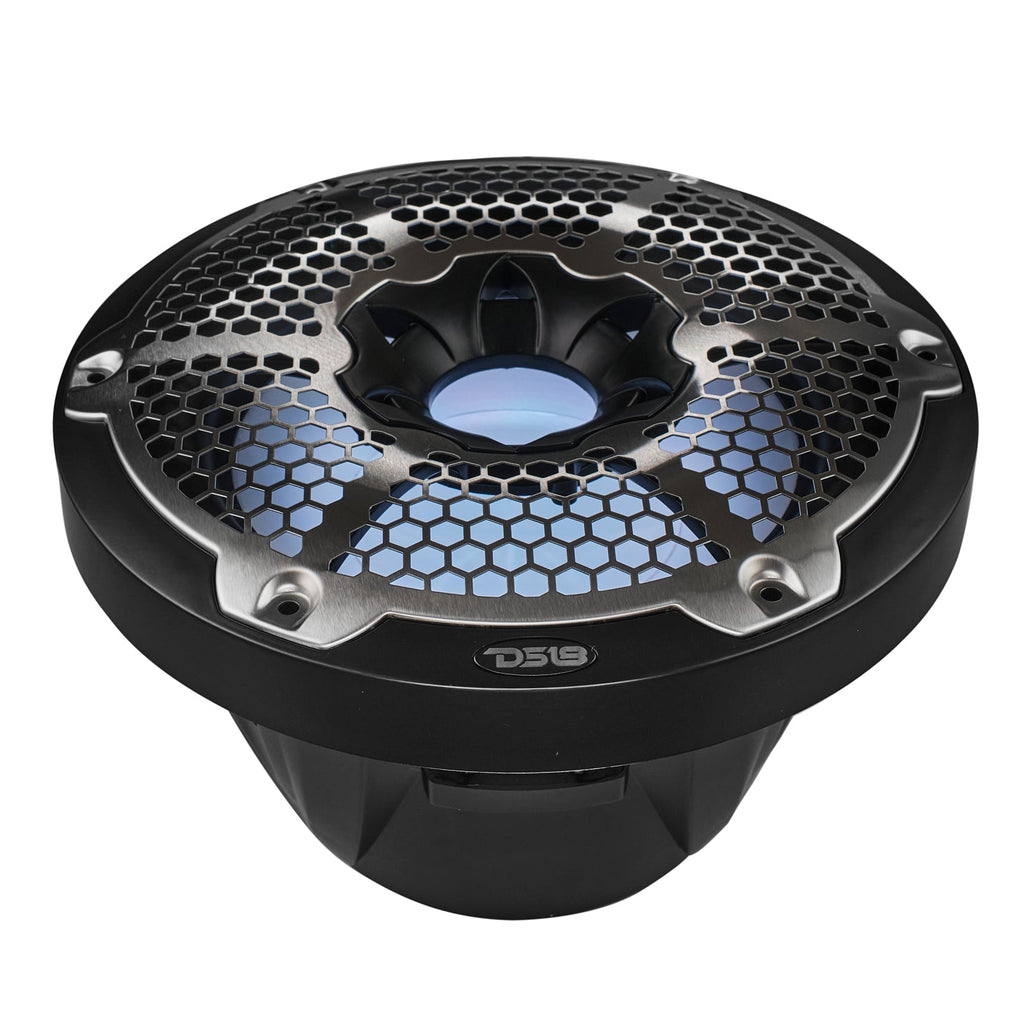 DS18 HYDRO 10" Subwoofer with RGB Lights - 600W - Black (NXL-10SUB/BK)