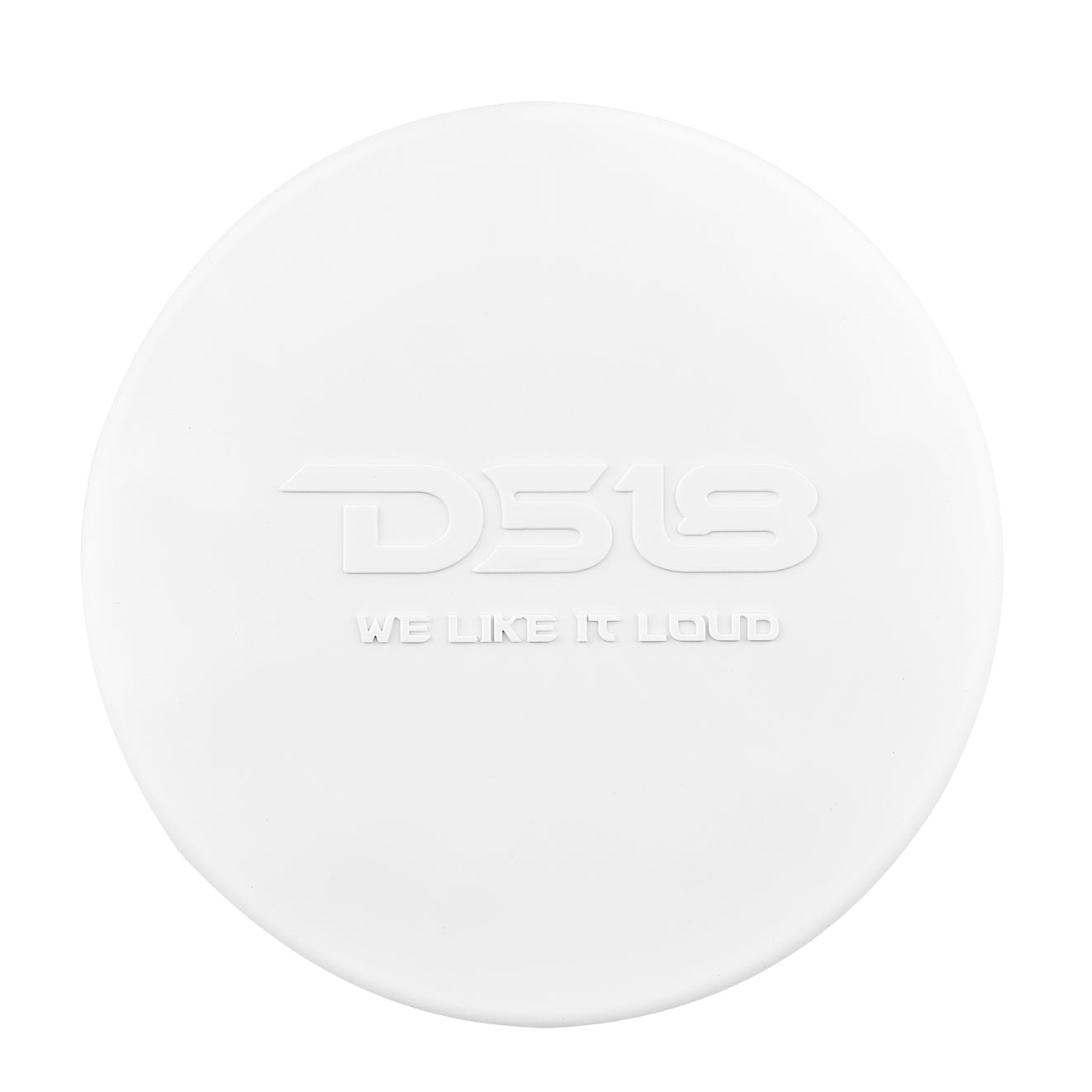 DS18 6.5" 2-Way Coaxial Marine Speakers with Digital LED Lights and Bullet Tweeter - White - 150W, 4-Ohm (NXL-IQ6/WH)