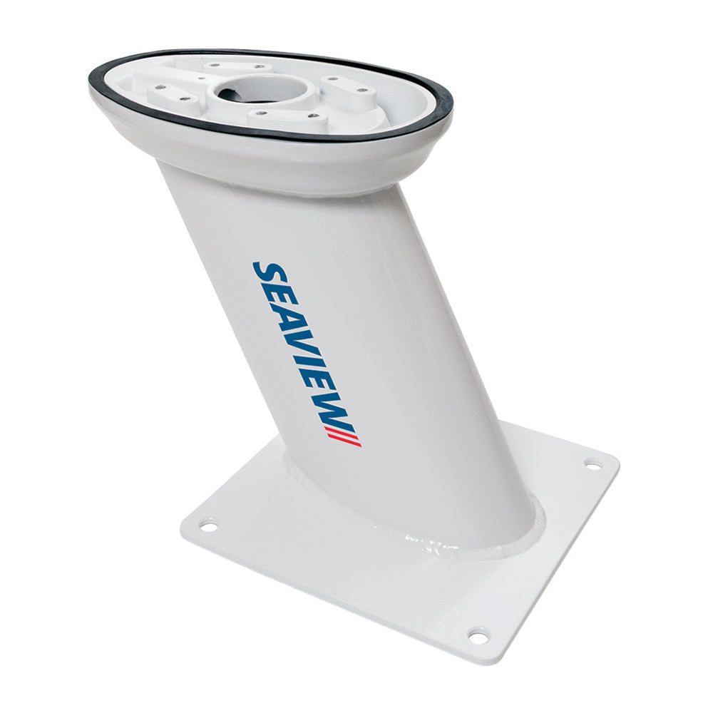 Seaview 12" Modular Mount AFT Raked 10 x 10 Base Plate - for Large Sat Domes - 18" Top Plate Required (PMA1210M2)